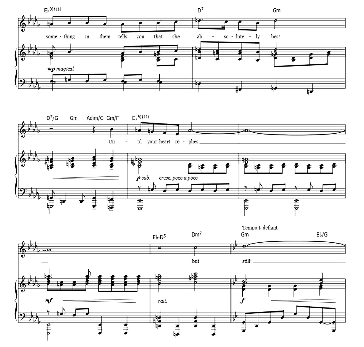 Still sheet music 5
