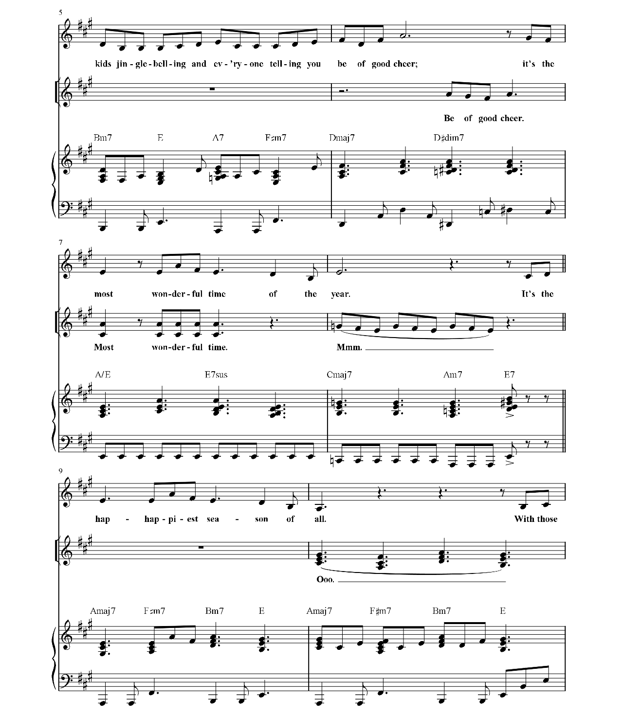 It's The Most Wonderful Time Of The Year sheet music 2