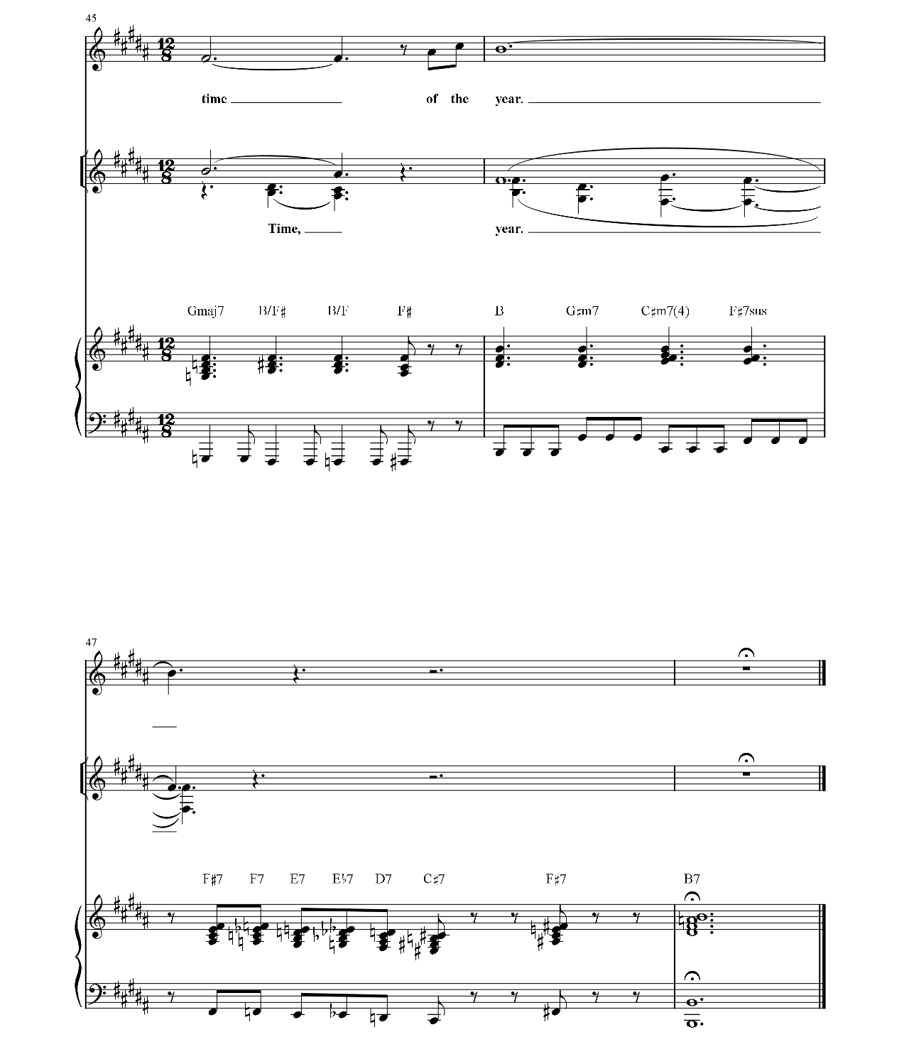 It's The Most Wonderful Time Of The Year sheet music 10