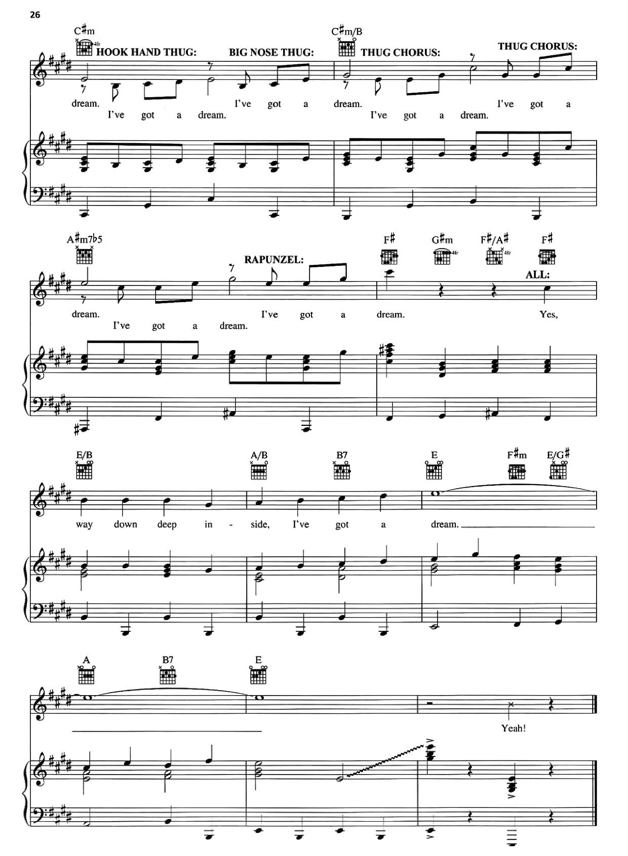 I've Got A Dream (from Tangled) sheet music 10