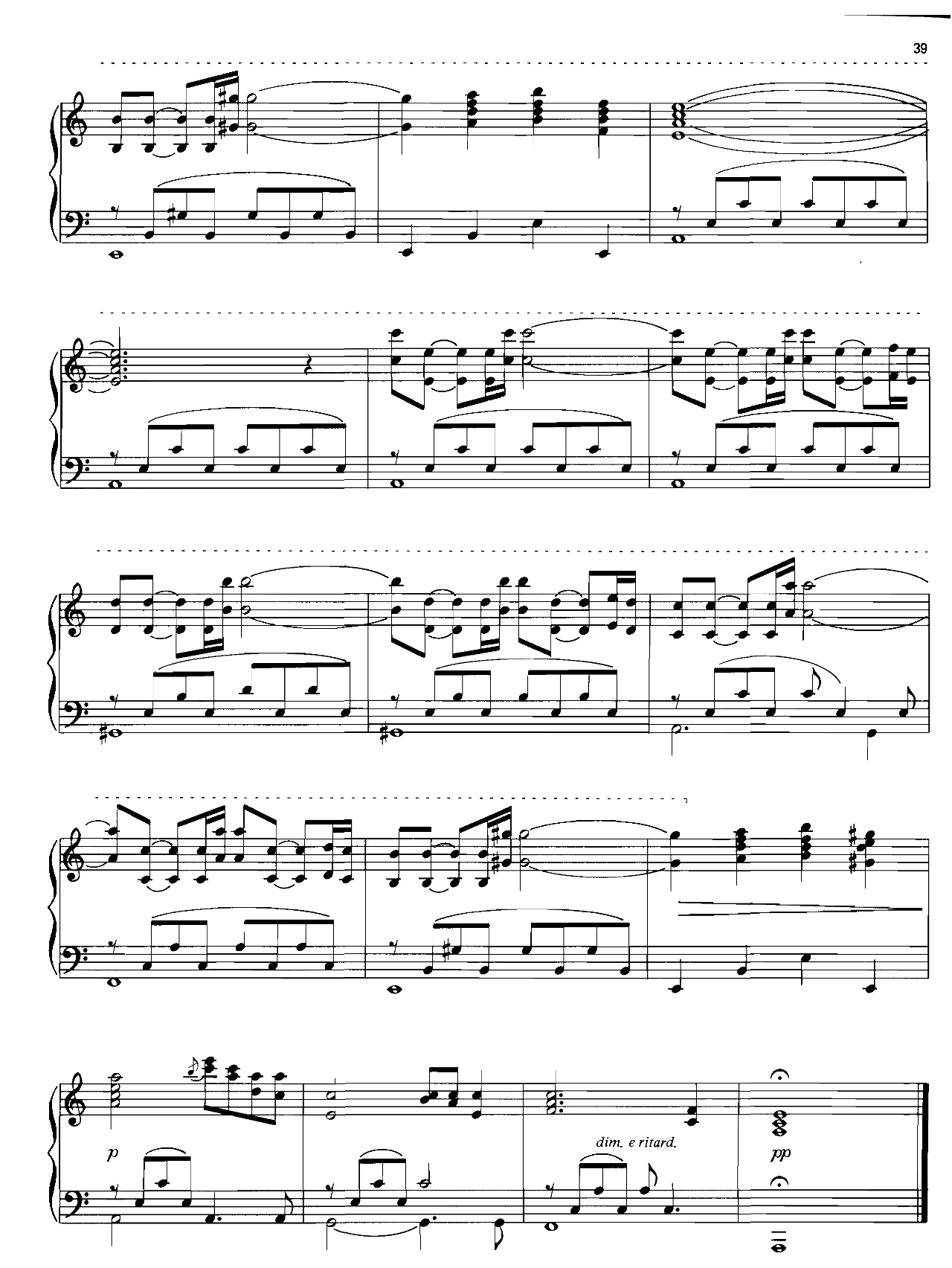 Love Story sheet music 4