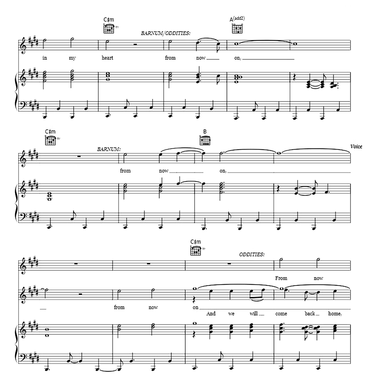 From Now On sheet music 13