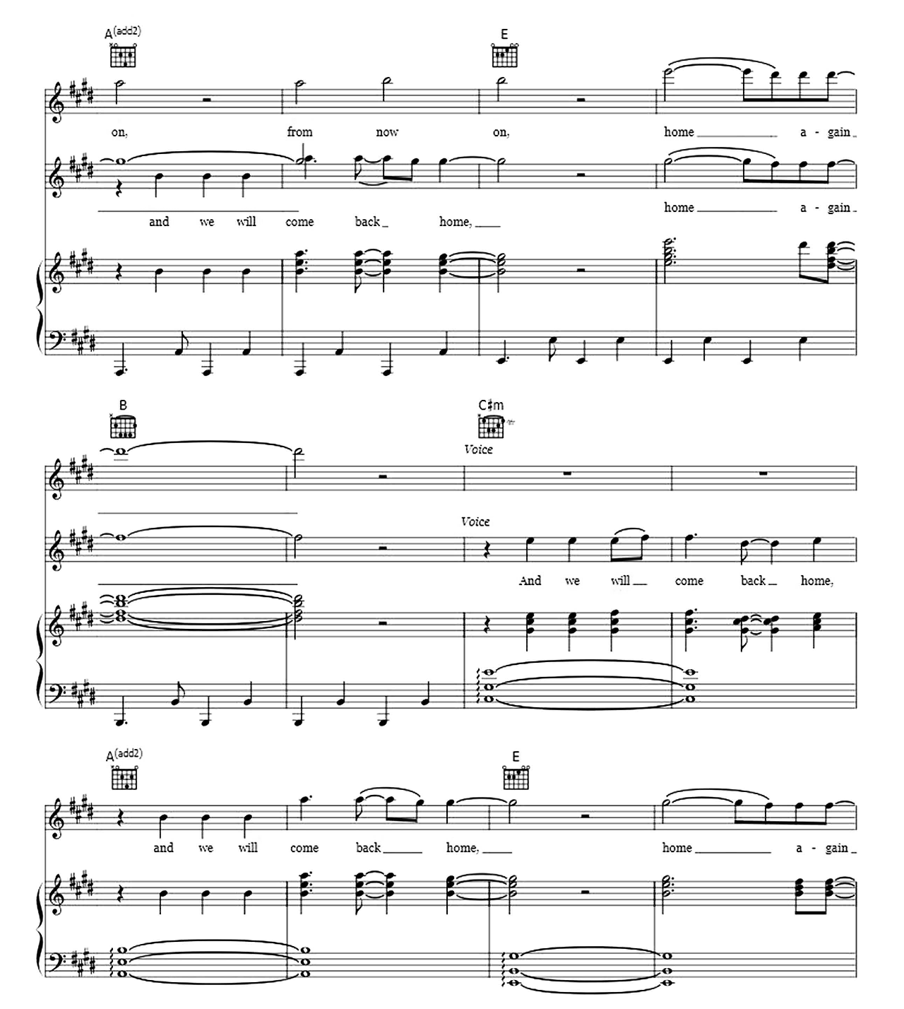 From Now On sheet music 14