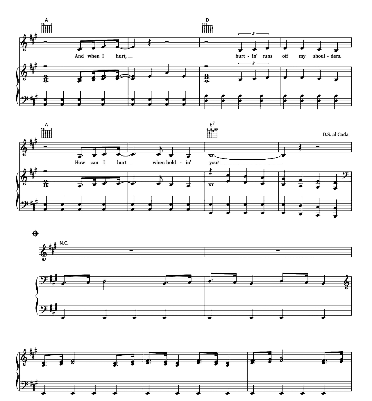 Sweet Caroline sheet music 5