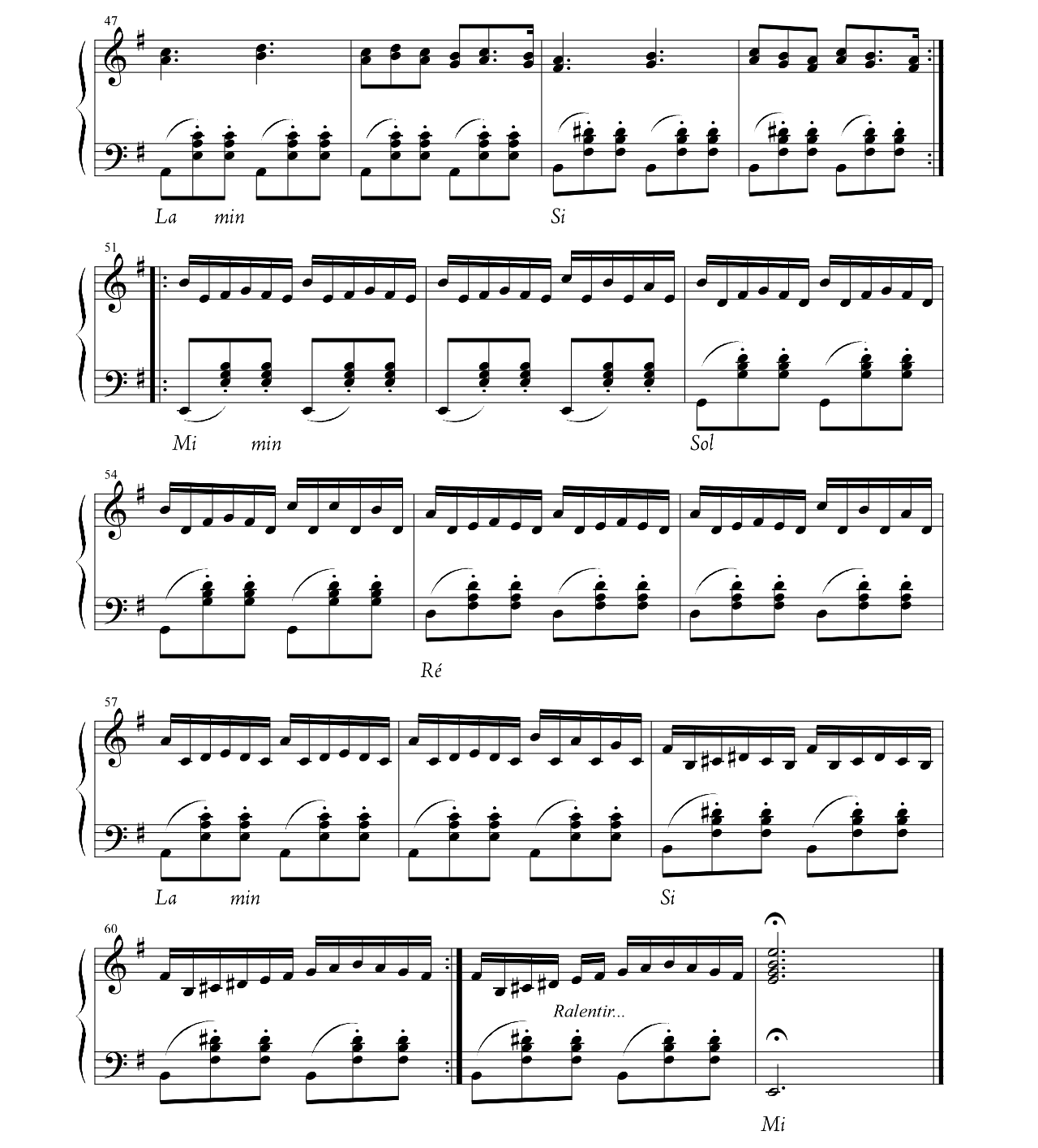La Noyee sheet music 3