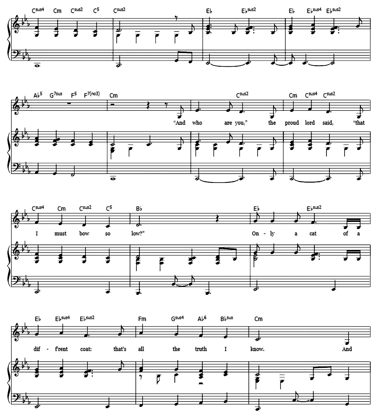 The Rains Of Castamere (from Game Of Thrones) sheet music 3