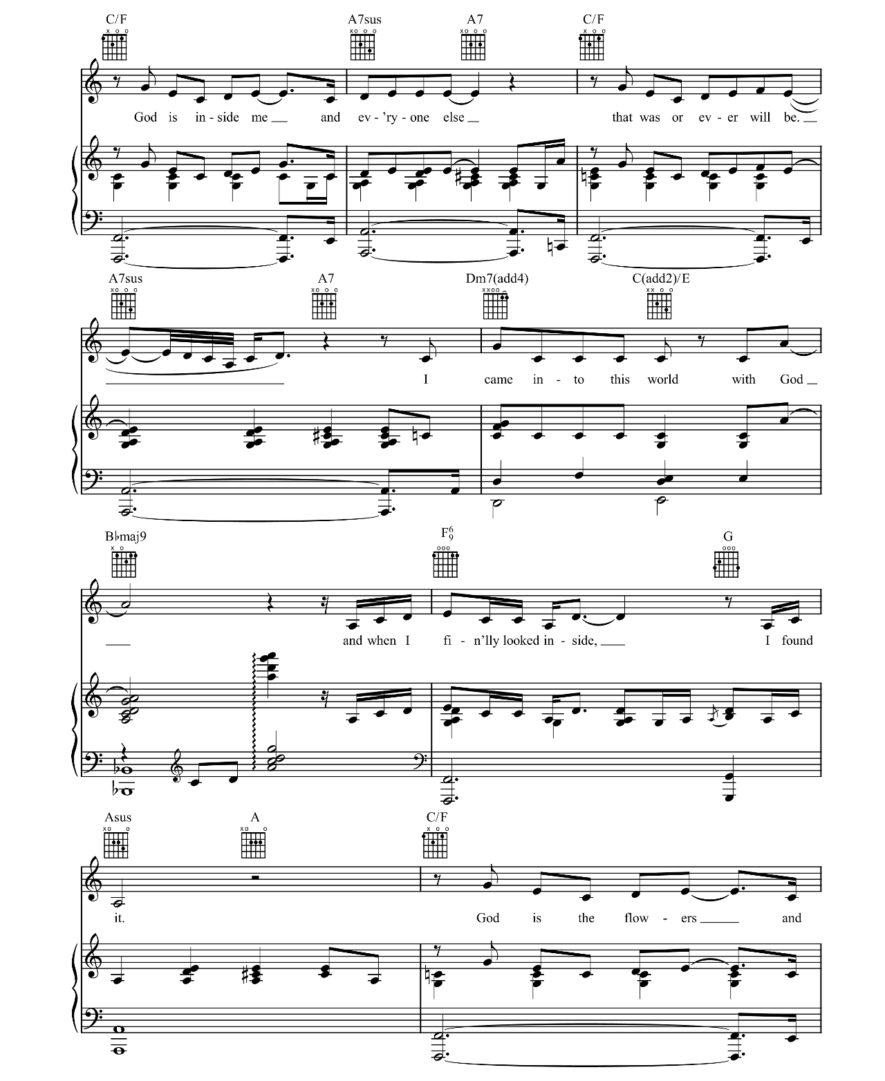 The Color Purple sheet music 2