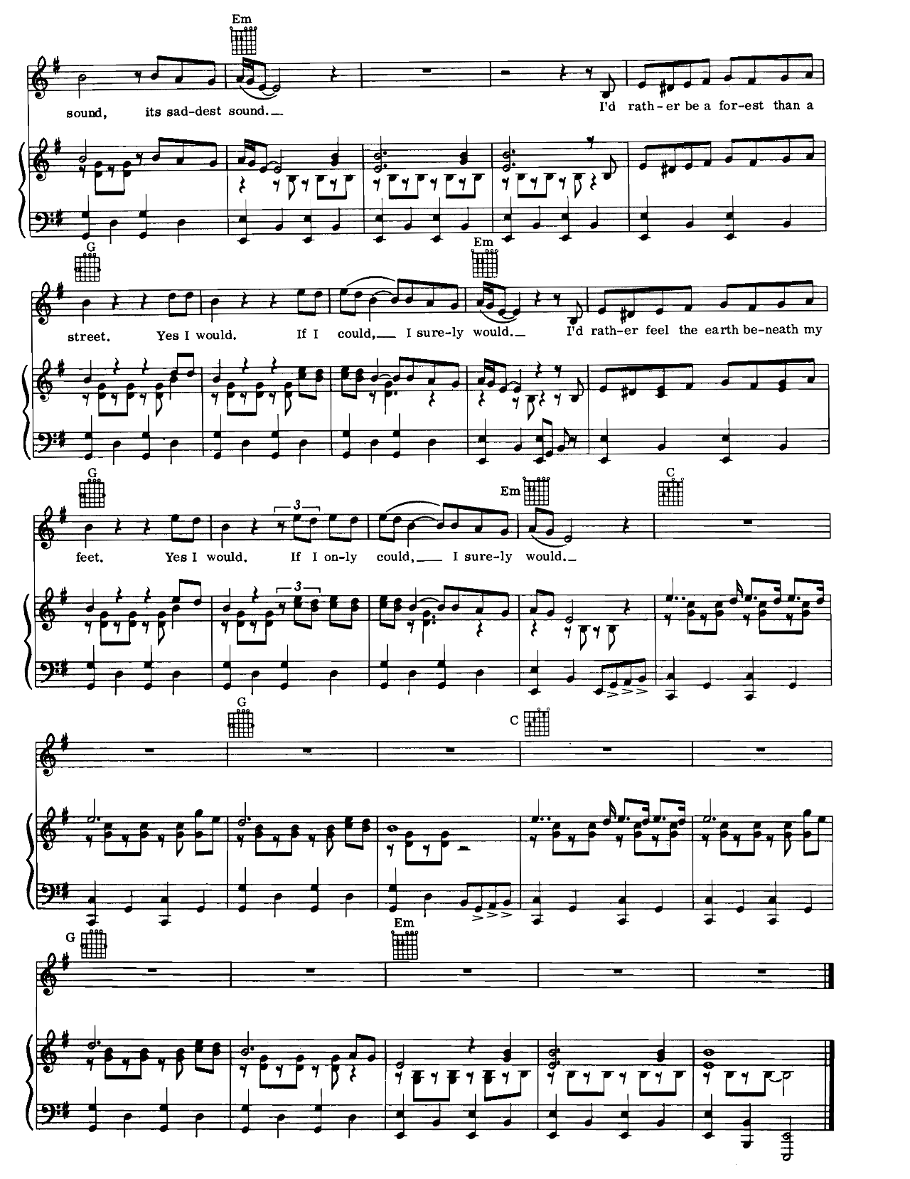 El Condor Pasa (If I Could) sheet music 2