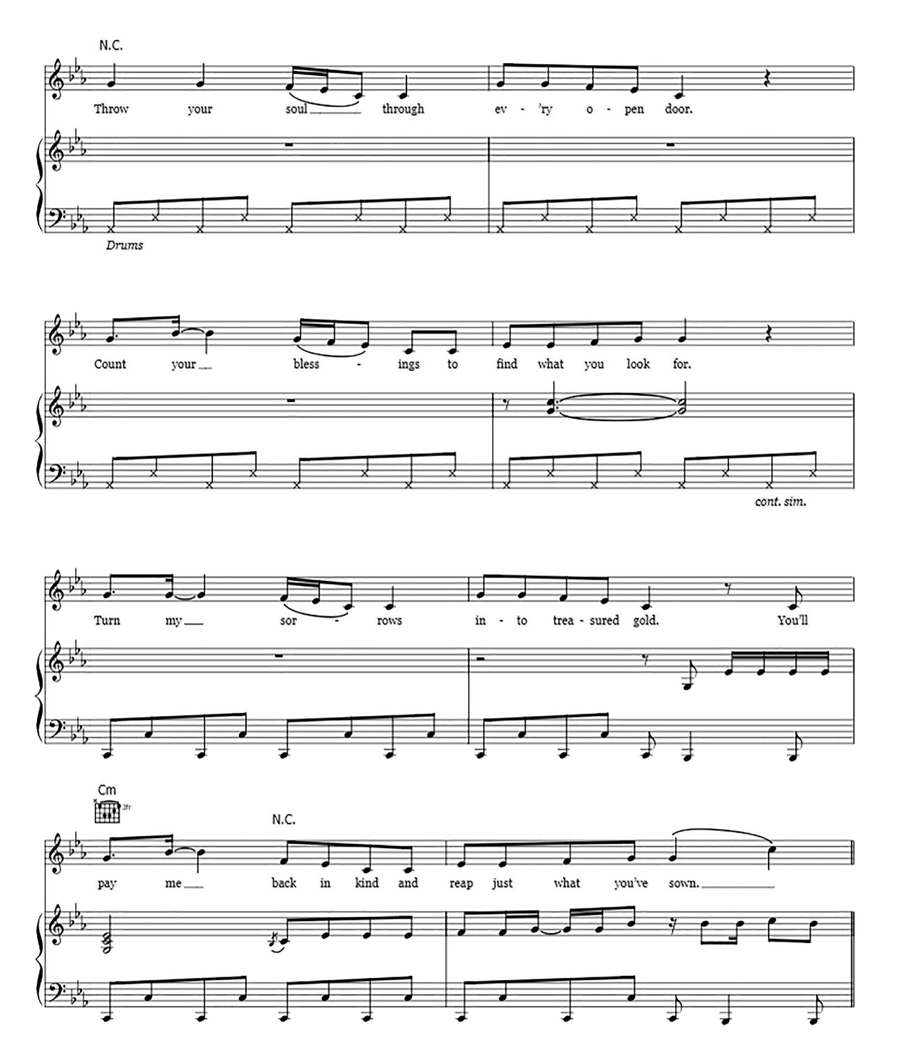 Rolling In The Deep sheet music 6