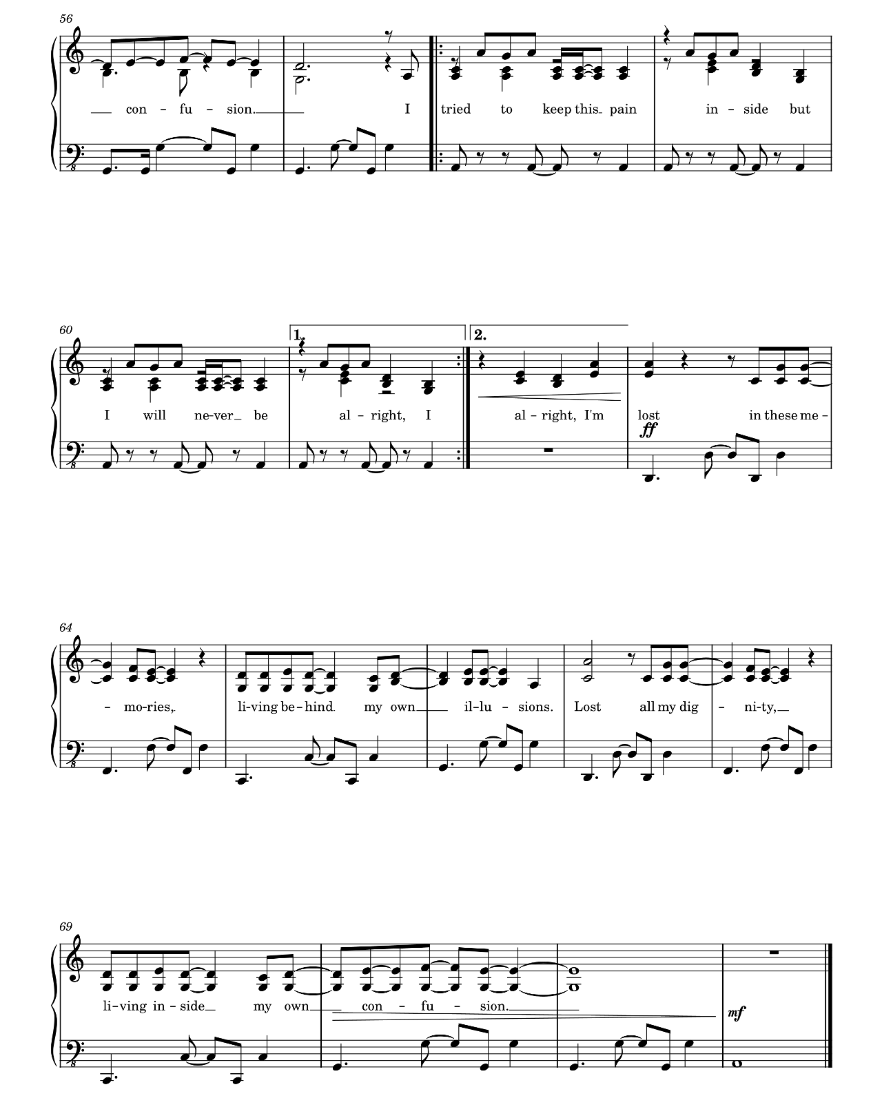 Lost sheet music 4