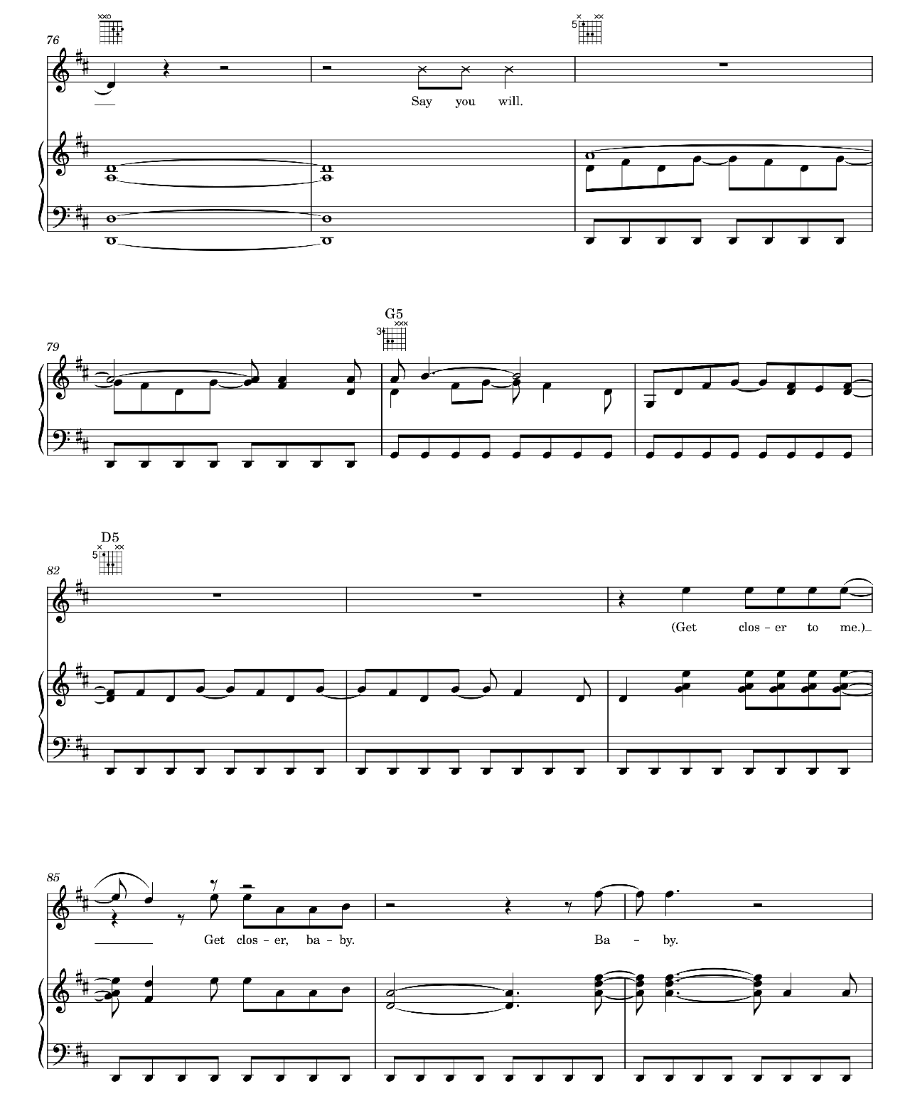Hysteria sheet music 8
