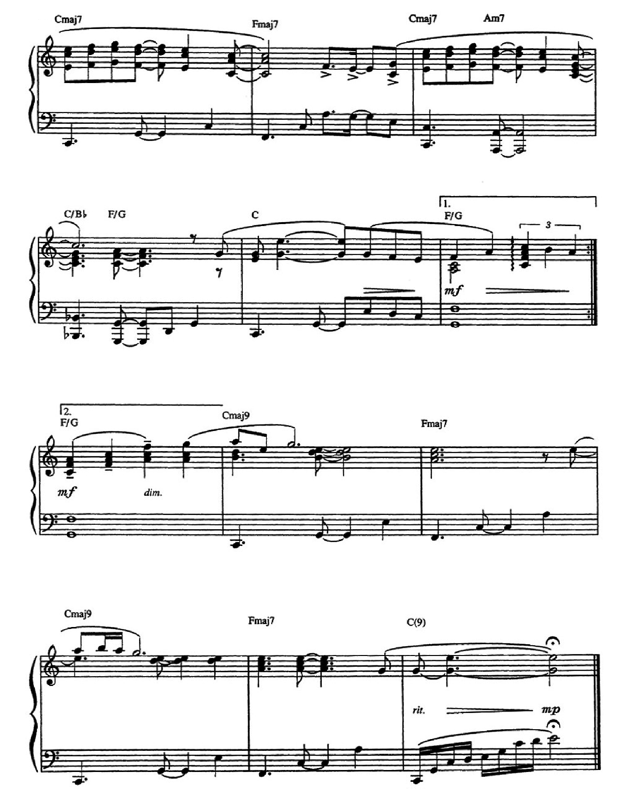 Don't Wanna Lose You sheet music 3