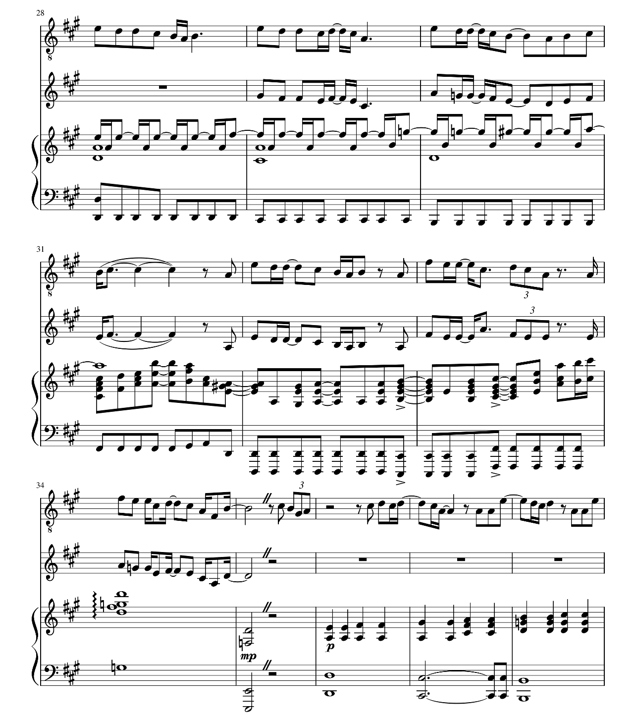 Our Love Is God (from Heathers (The Musical)) sheet music 3