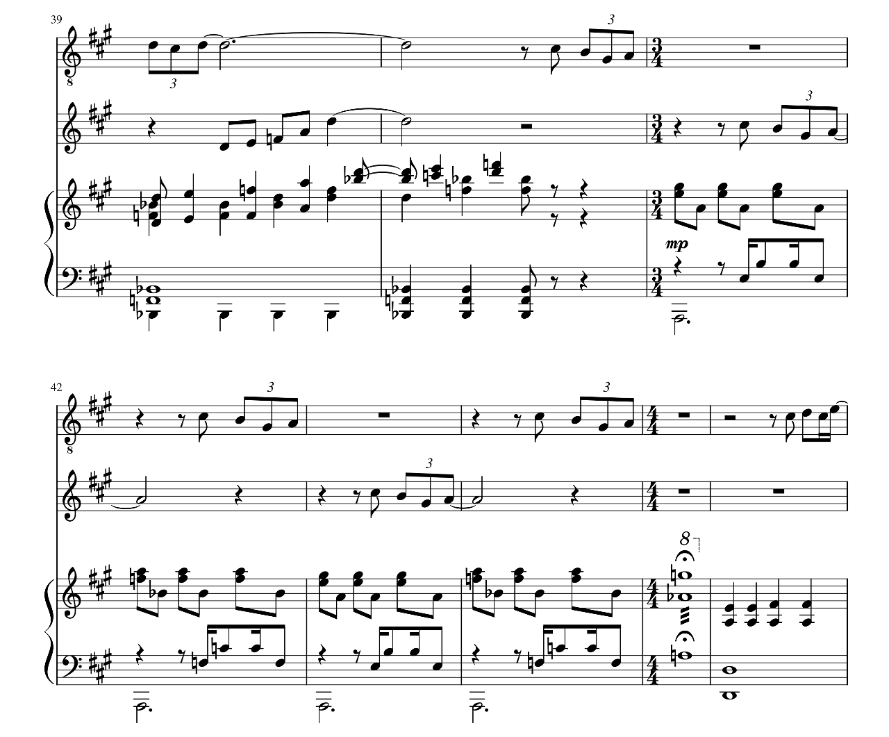 Our Love Is God (from Heathers (The Musical)) sheet music 4