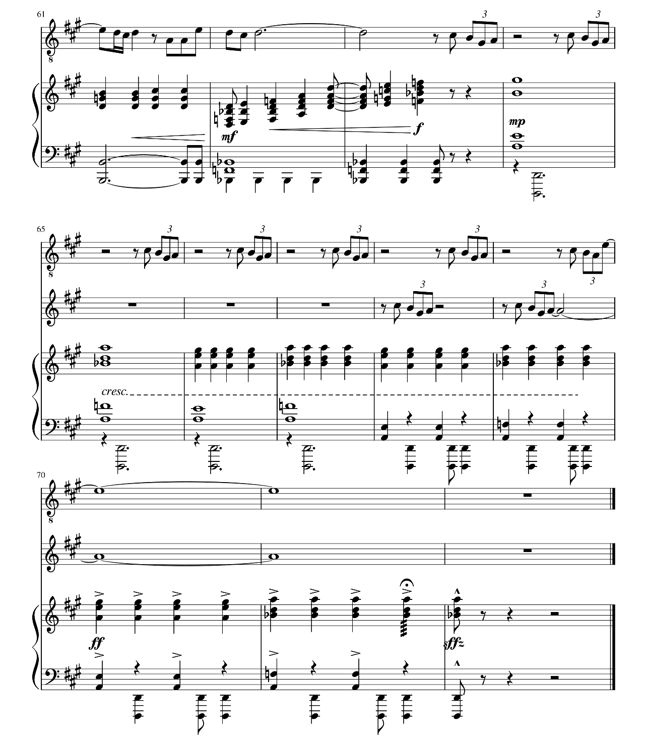 Our Love Is God (from Heathers (The Musical)) sheet music 6