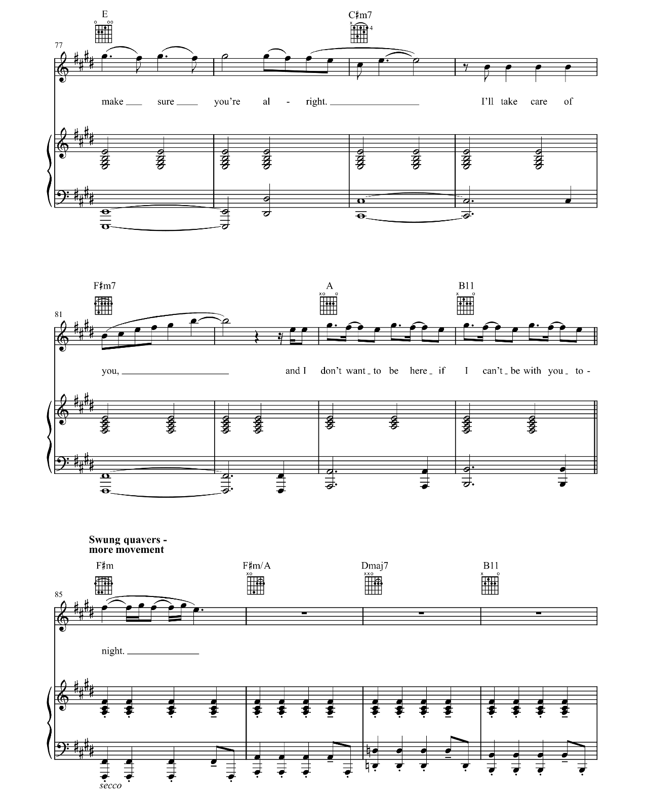 Lay Me Down sheet music 6