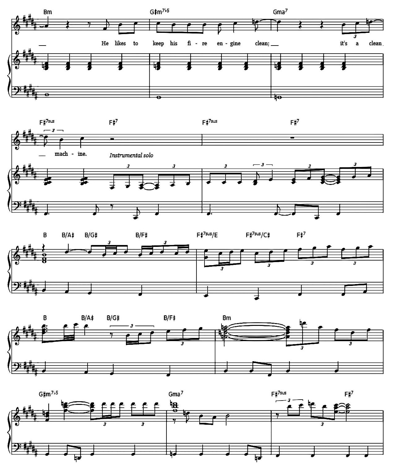 Penny Lane sheet music 4