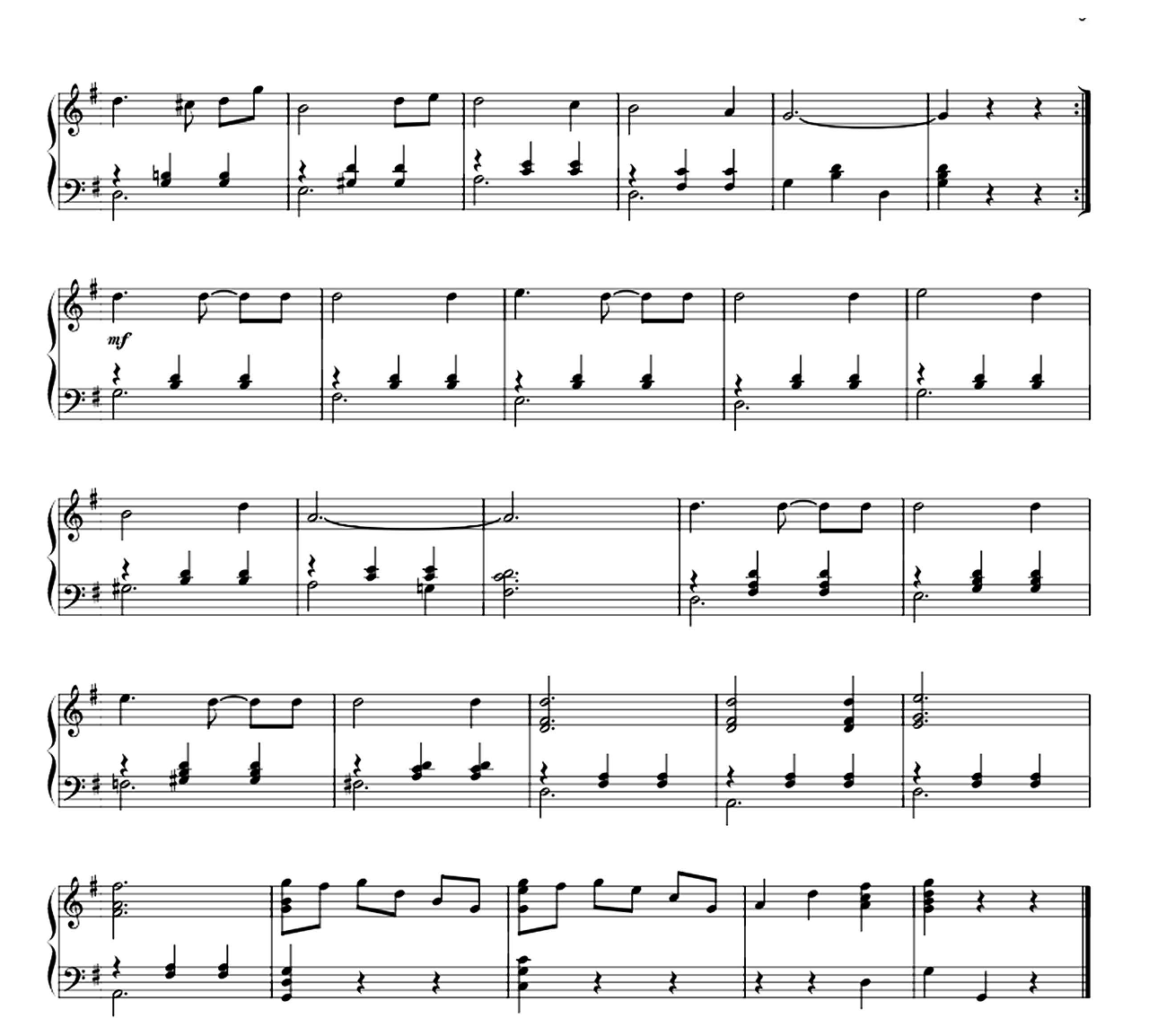 Frosty The Snow Man sheet music 3