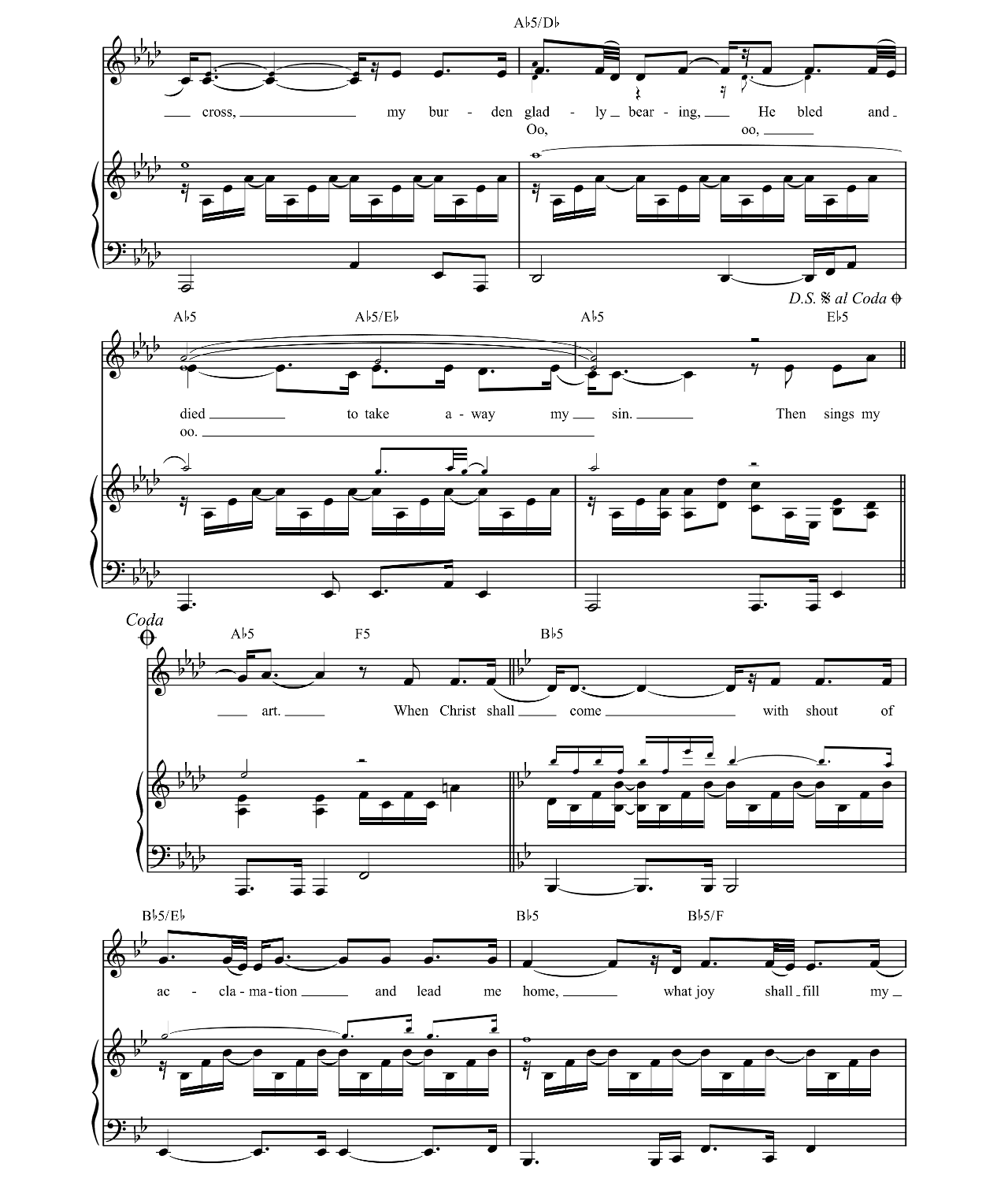 How Great Thou Art sheet music 4