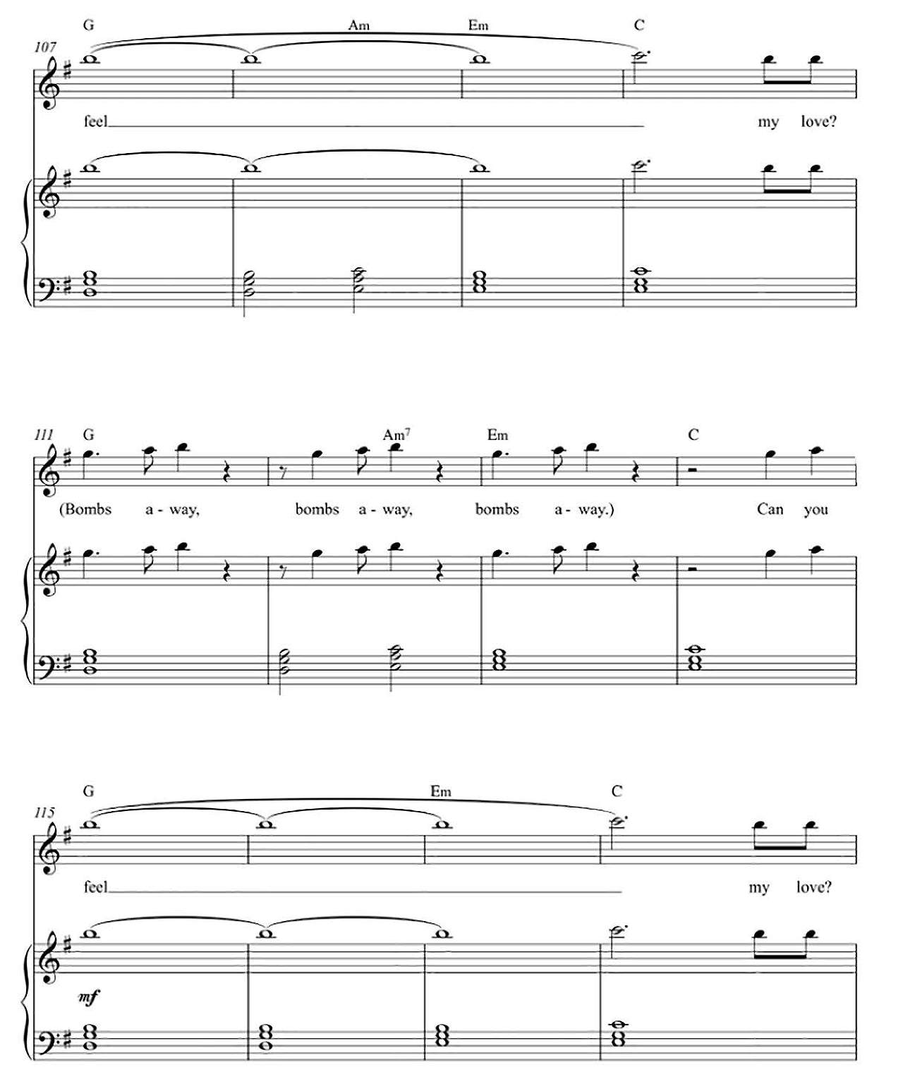 Geronimo sheet music 4