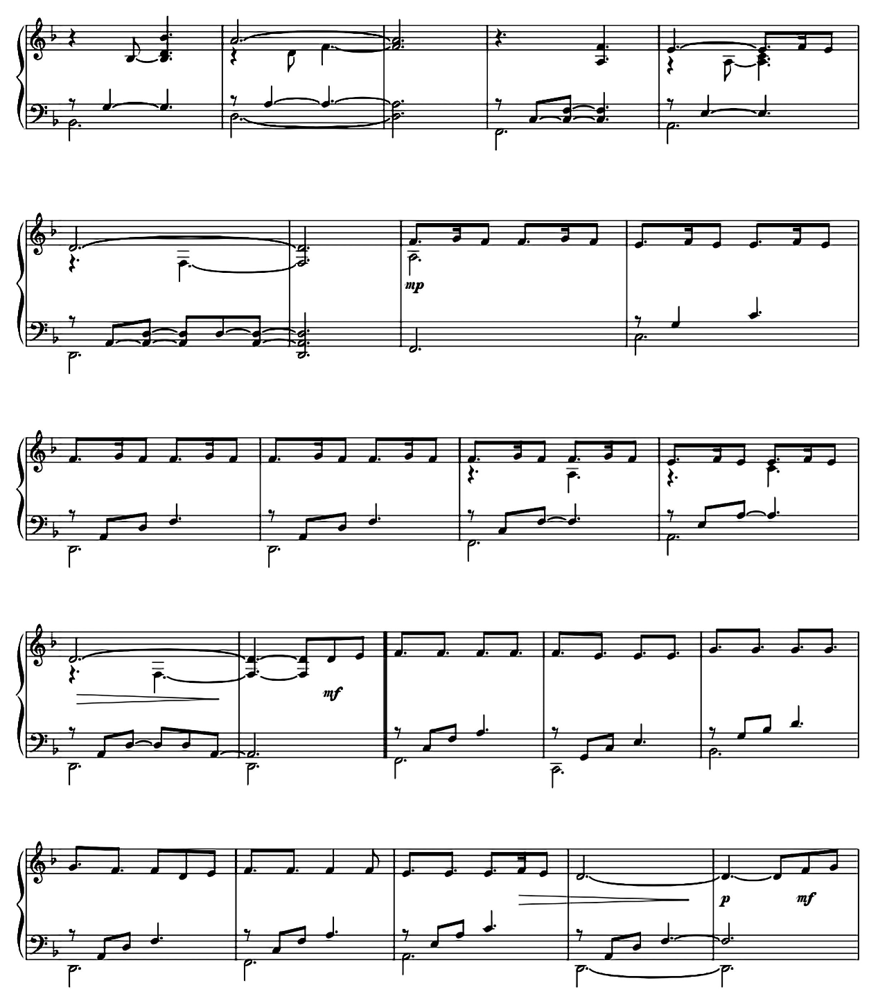 Cache Cache (from Intouchables) sheet music 2