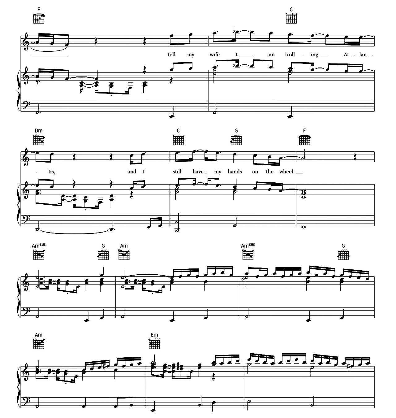 The Downeaster Alexa sheet music 6