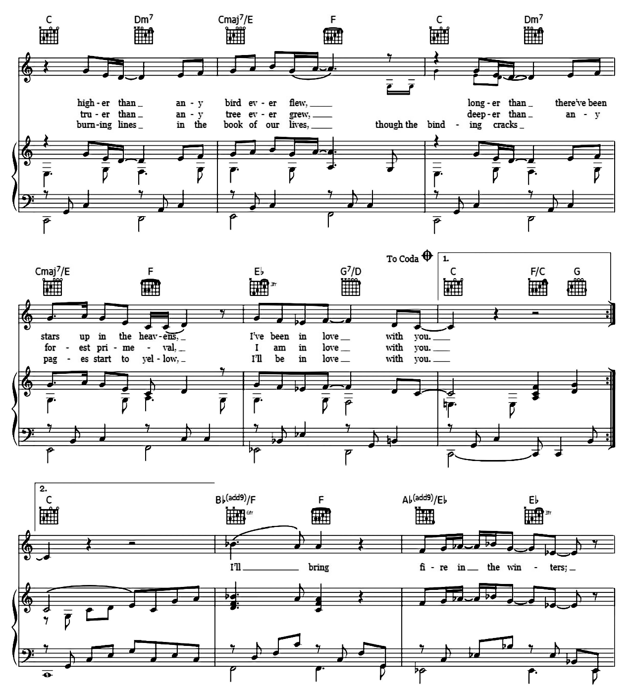 Longer sheet music 2