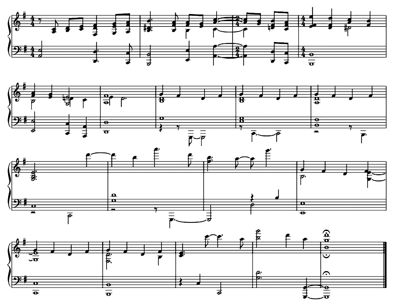The Mission sheet music 2