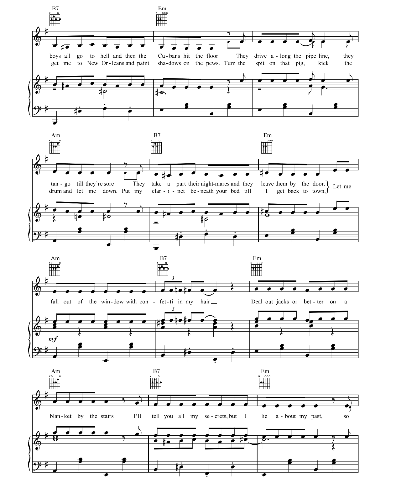 Tango Till They're Sore sheet music 2