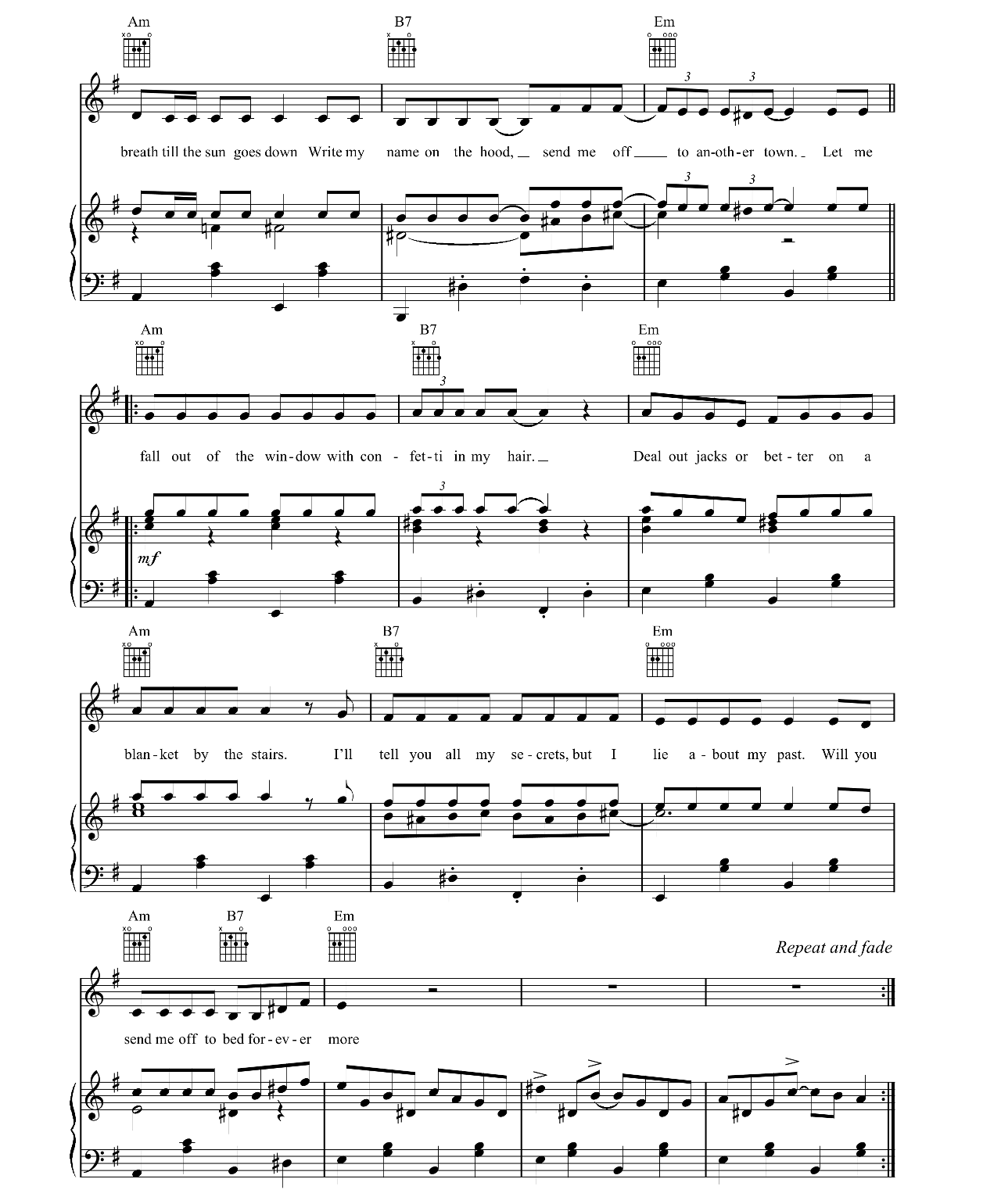 Tango Till They're Sore sheet music 4