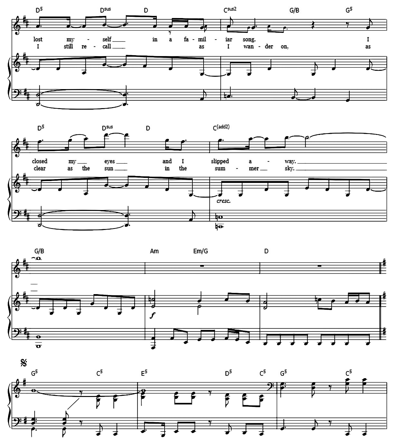 More Than A Feeling sheet music 2