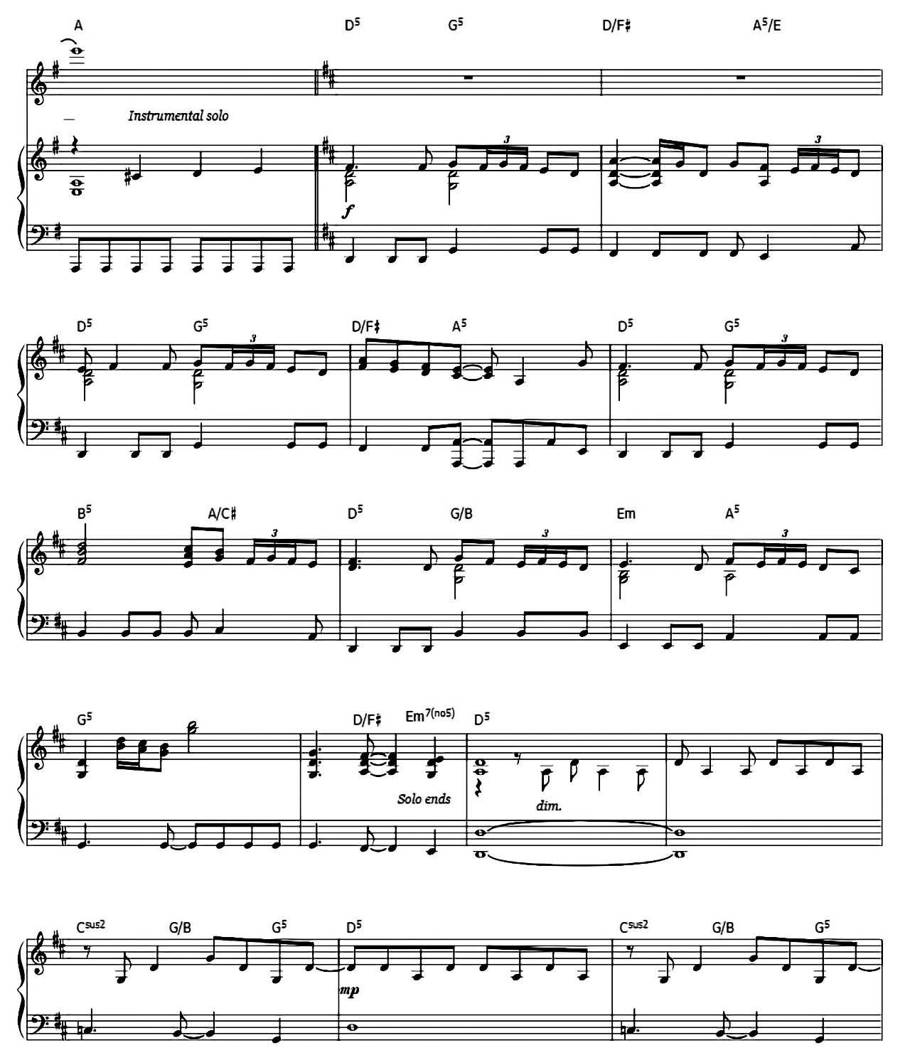 More Than A Feeling sheet music 5
