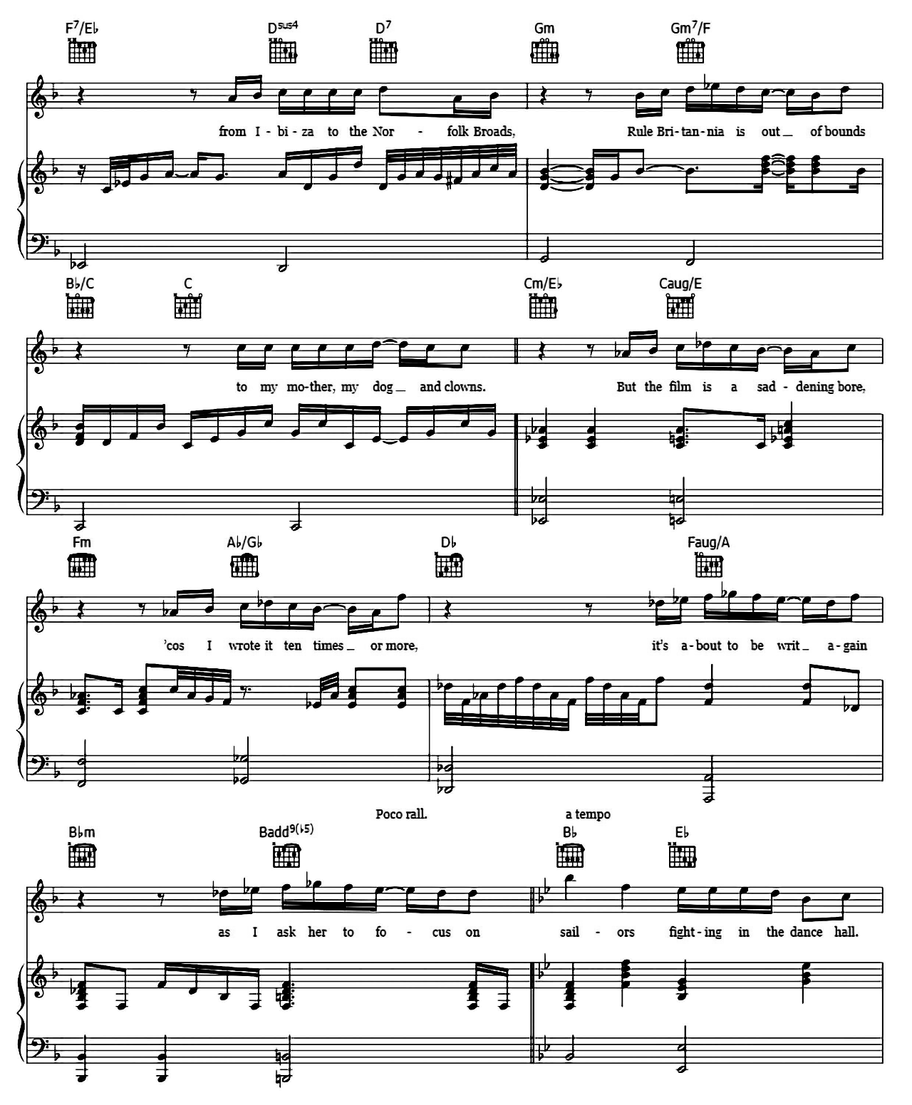 Life On Mars sheet music 5