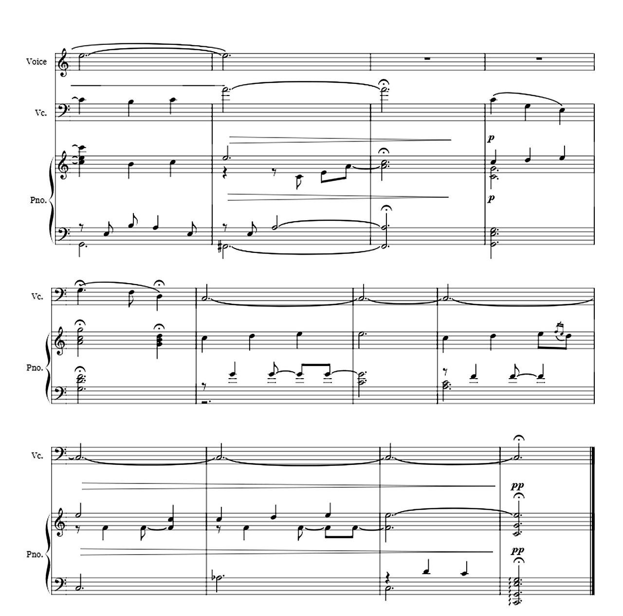 Silent Night sheet music 5