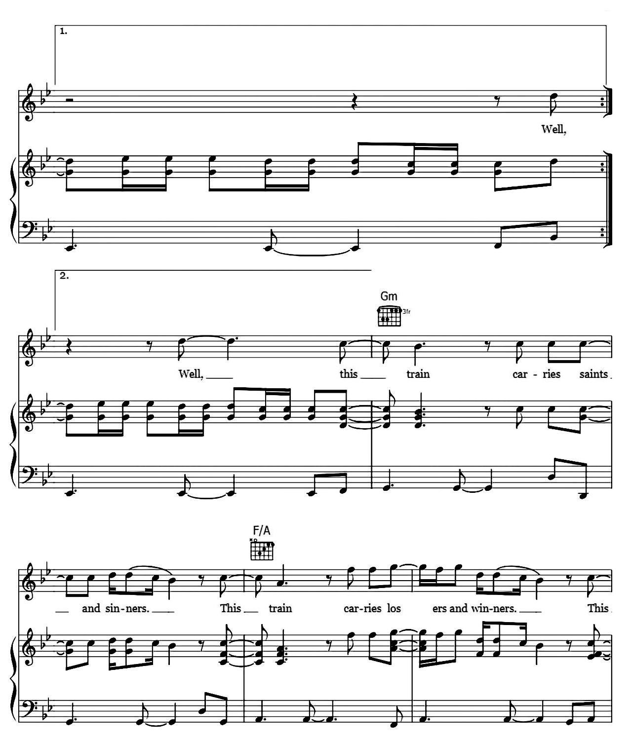 Land Of Hope And Dreams sheet music 6