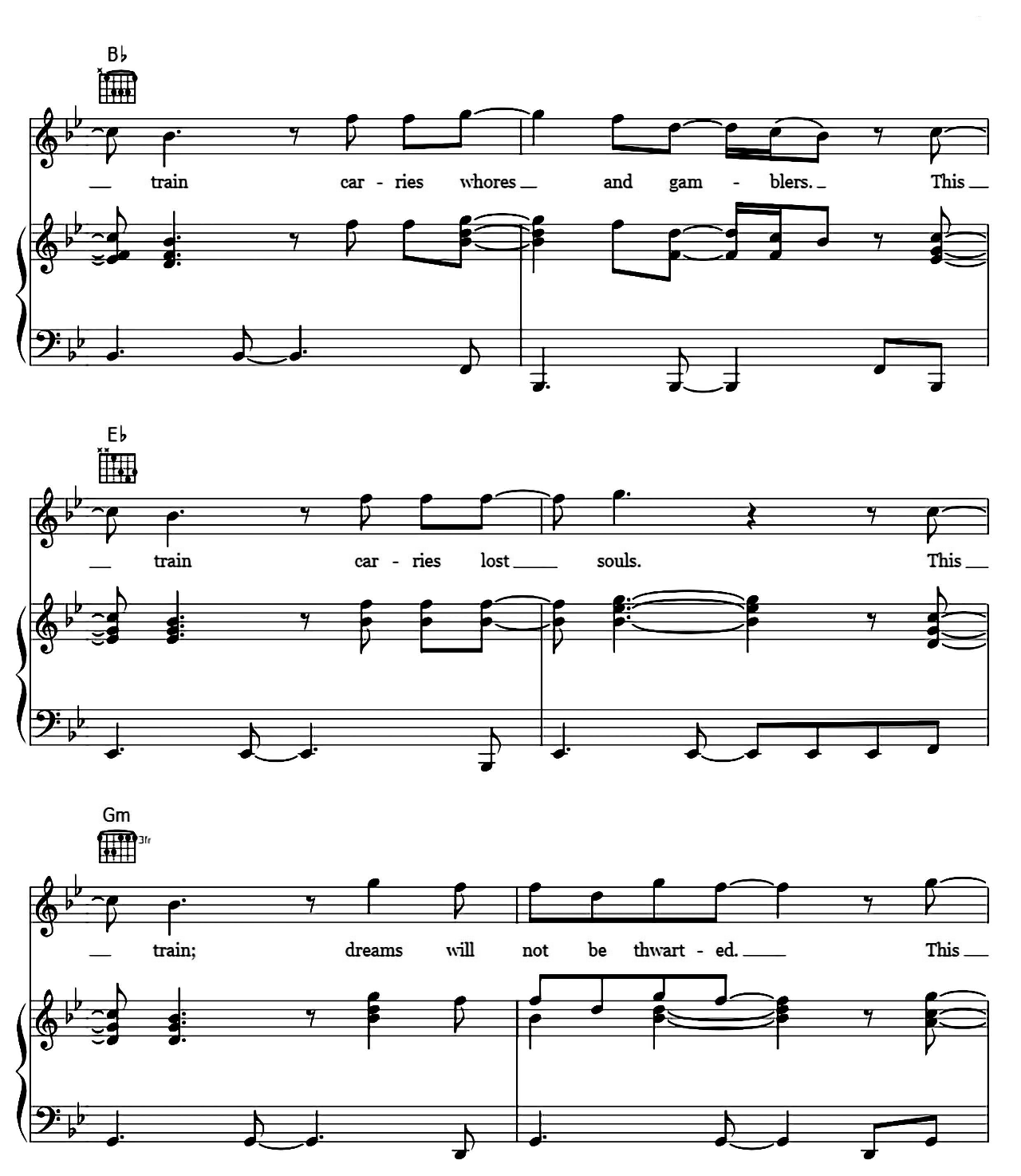 Land Of Hope And Dreams sheet music 7