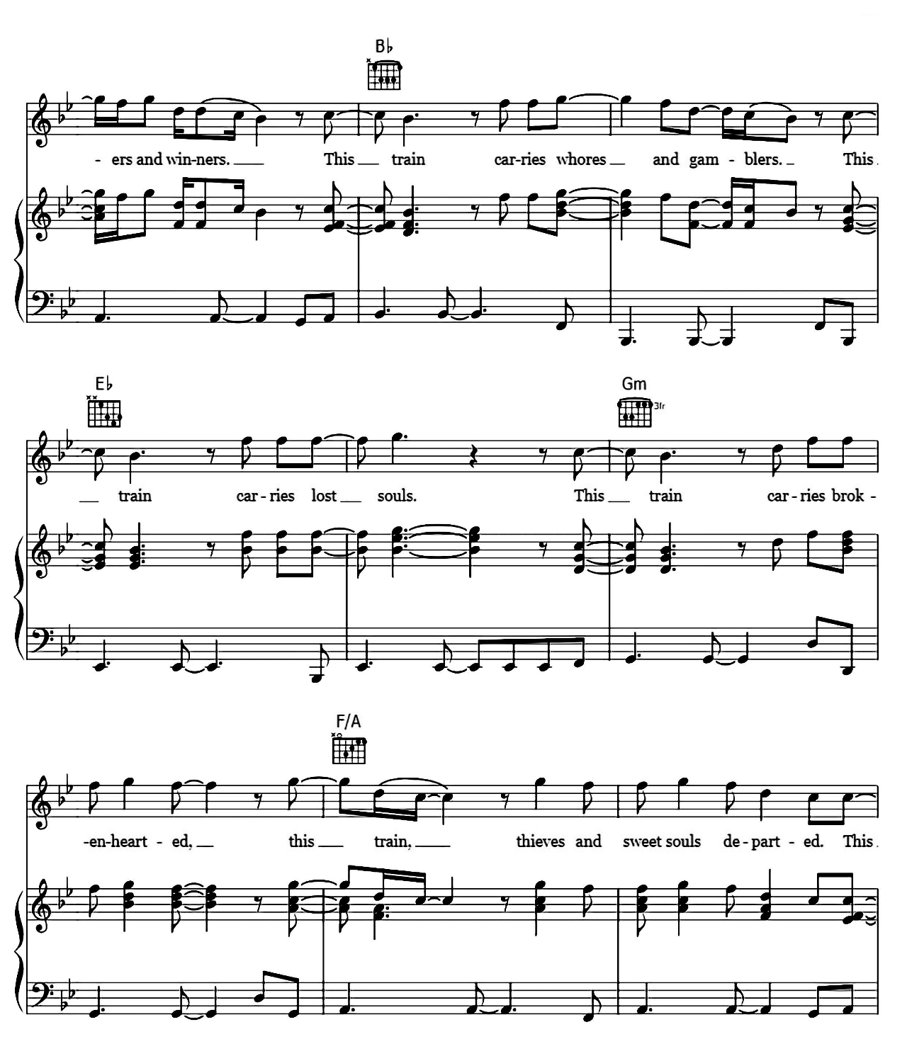 Land Of Hope And Dreams sheet music 11