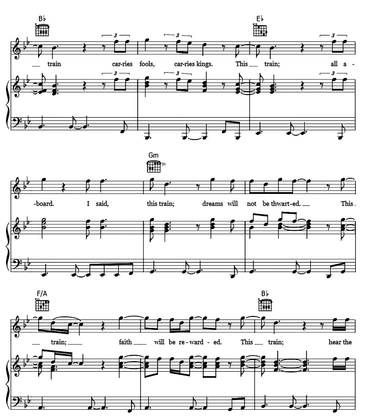 Land Of Hope And Dreams sheet music 12