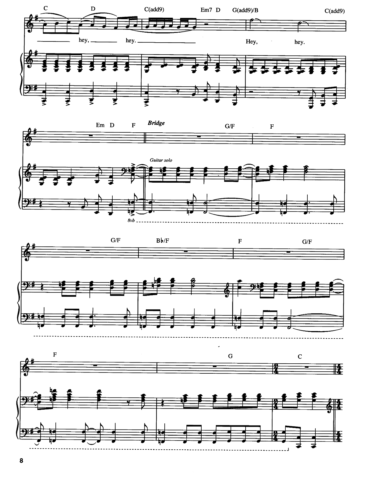 Allentown sheet music 6