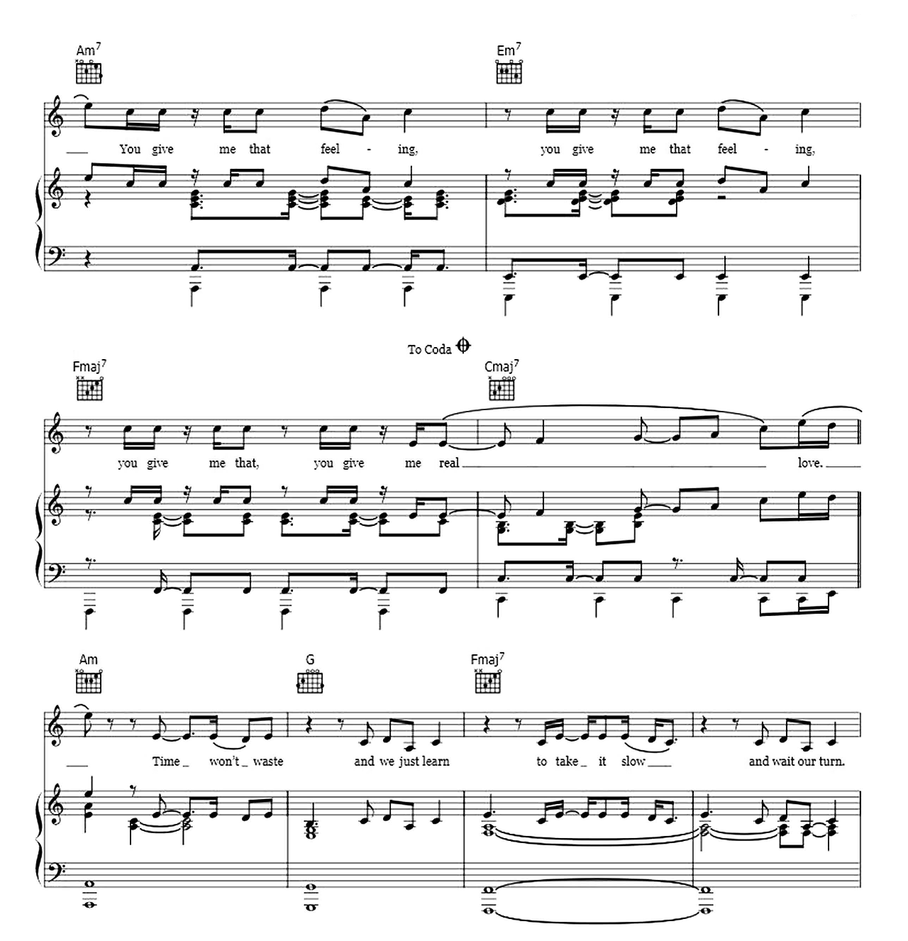 Real Love sheet music 8