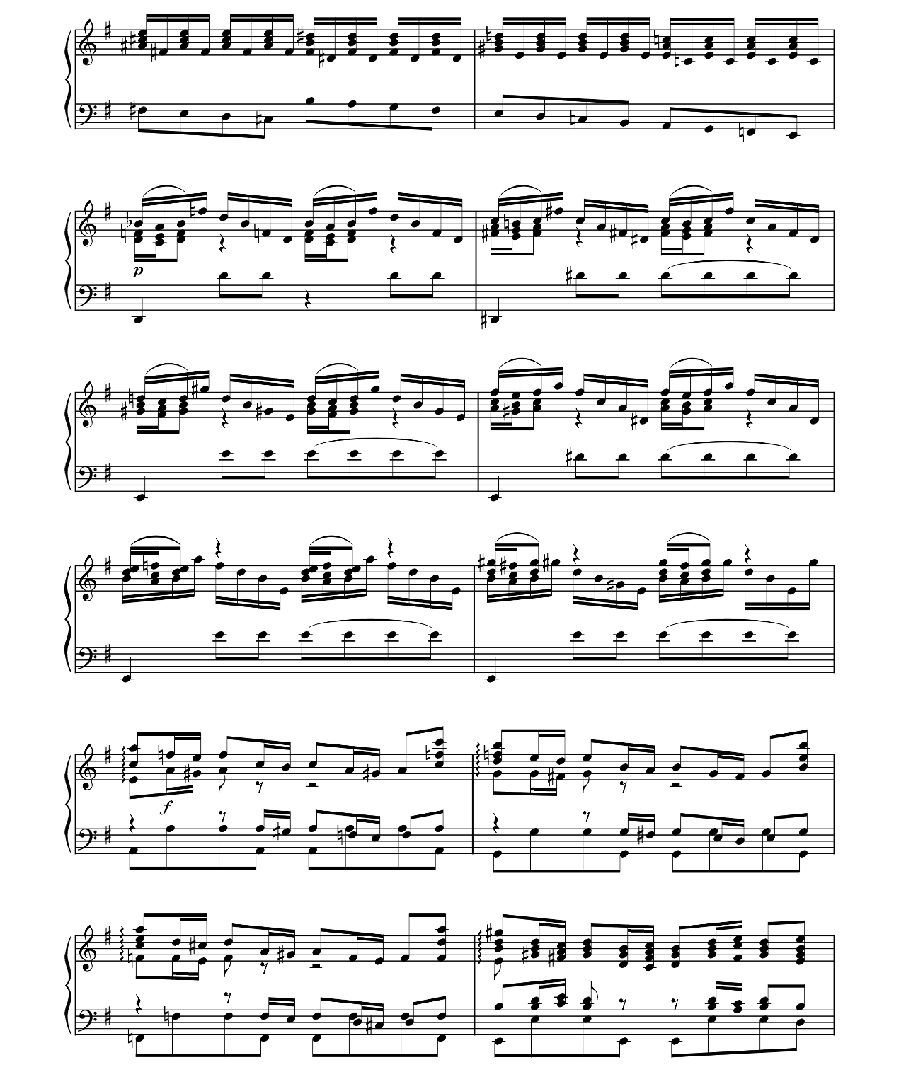 Brandenburg Concerto No 3 BWV 1048 sheet music 8