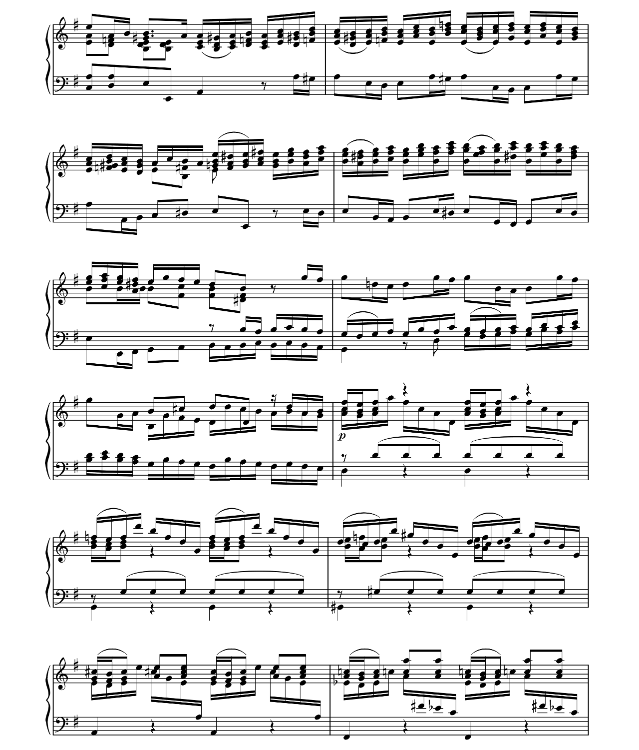 Brandenburg Concerto No 3 BWV 1048 sheet music 9