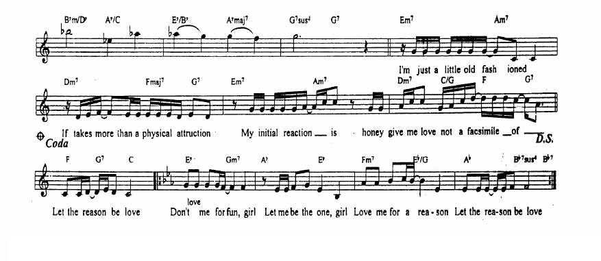 Love Me For A Reason sheet music 2