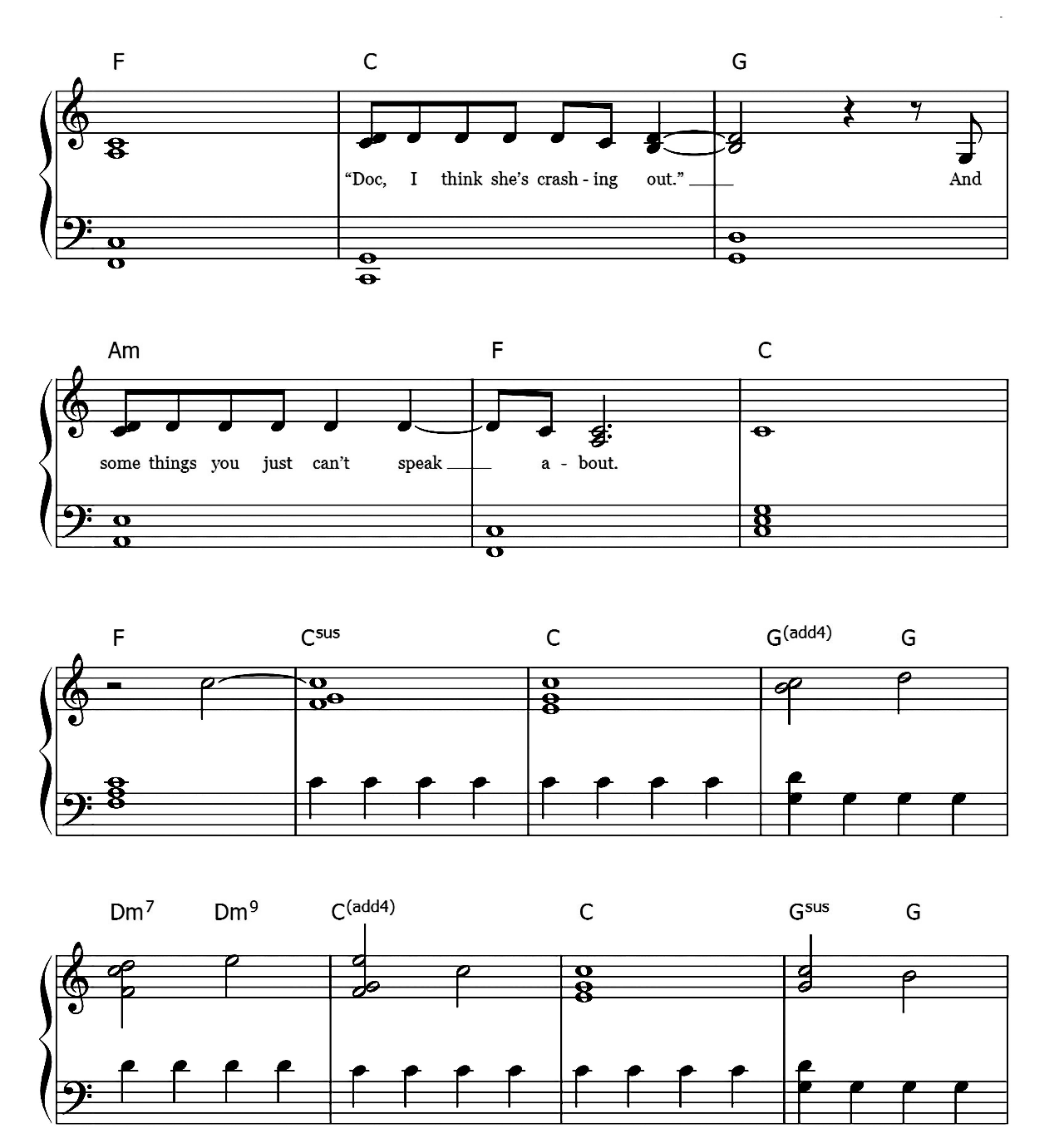 Epiphany sheet music 4