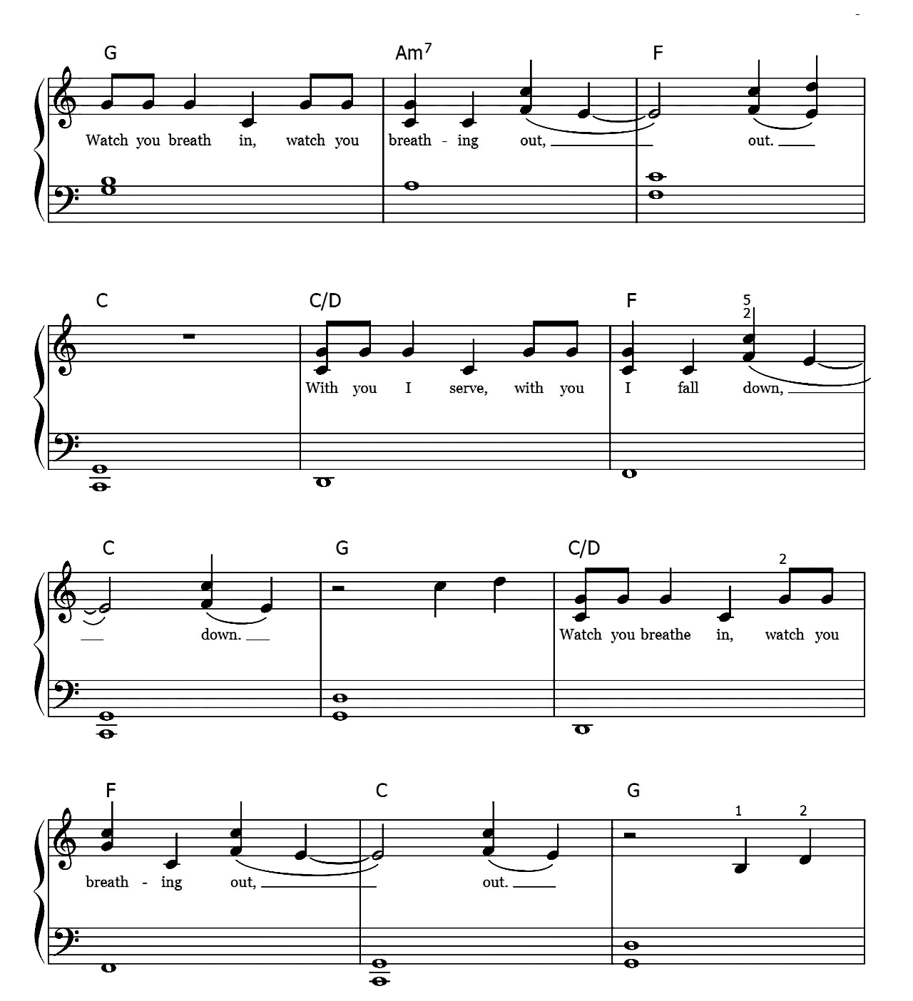 Epiphany sheet music 6