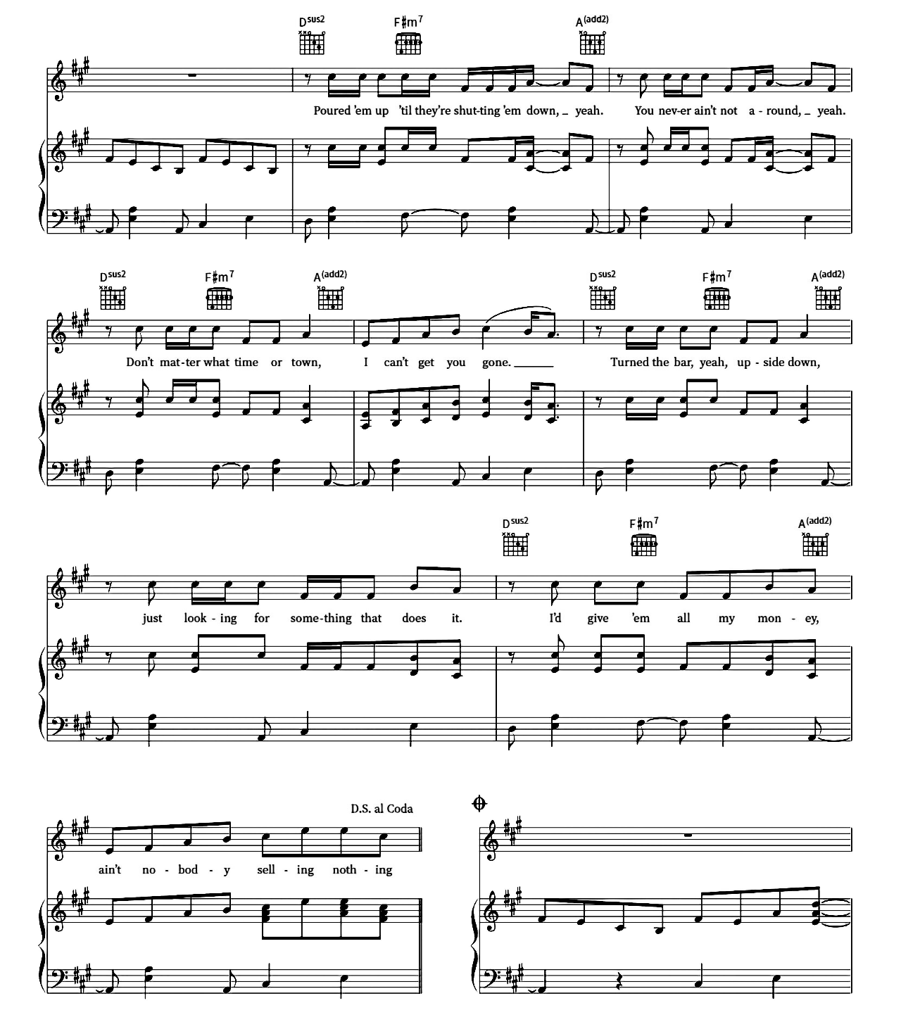 You Proof sheet music 3