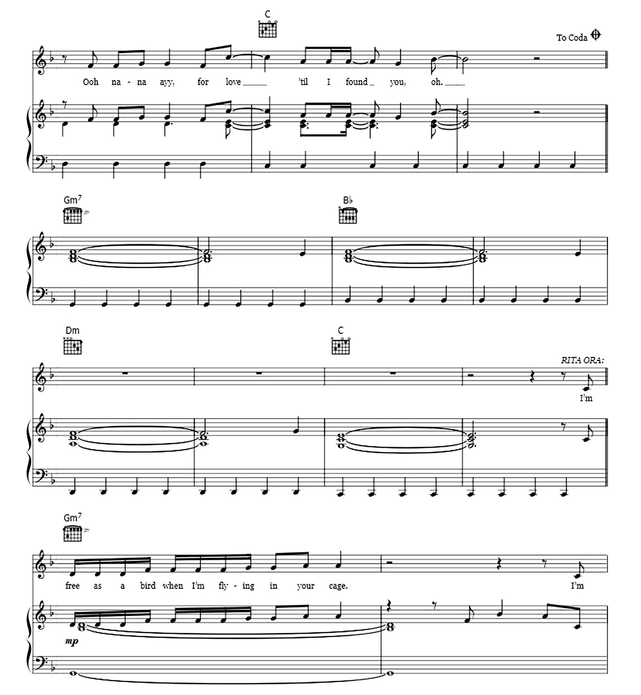 For You sheet music 5