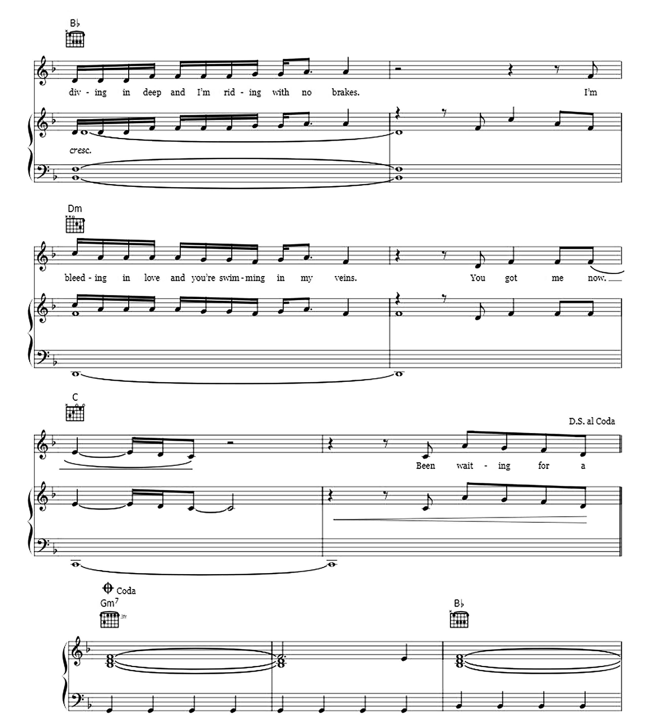 For You sheet music 6