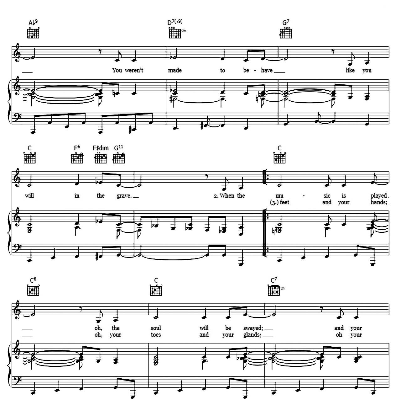 Born To Boogie (from Billy Elliot) sheet music 2