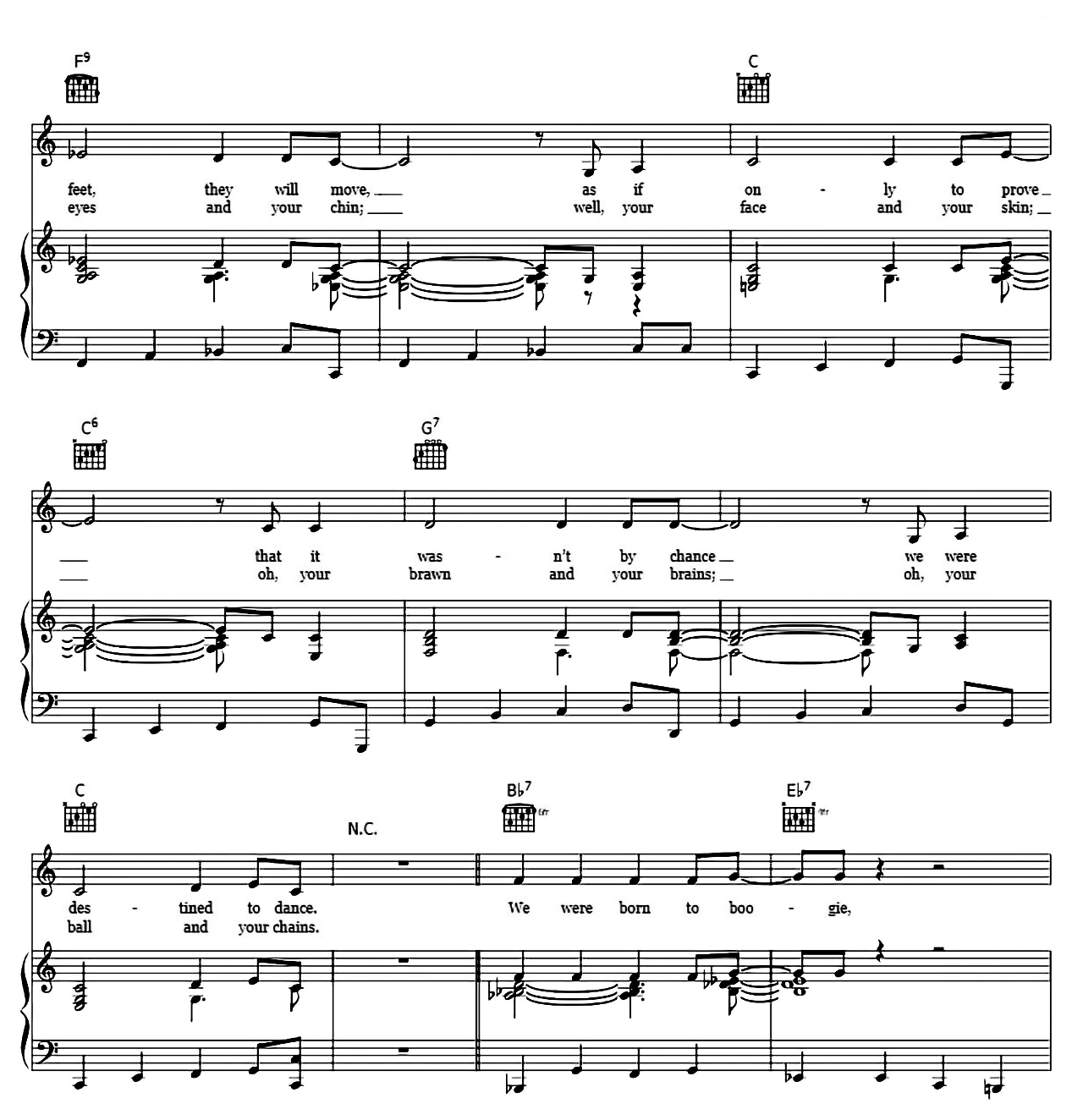 Born To Boogie (from Billy Elliot) sheet music 3